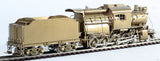 HO Brass Model Train - NJ Custom Brass Central New Jersey 4-8-0 Camelback Locomotive Class K-1 - Unpainted