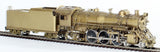 HO Brass Model Train - Overland Models Baltimore & Ohio RR 4-6-2 Pacific Class P-1d - Unpainted