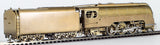 HO Brass Model Trains - NJ Custom Brass Union Pacific 4-6-2 #2906 Streamlined Steam Locomotive & Tender - Unpainted