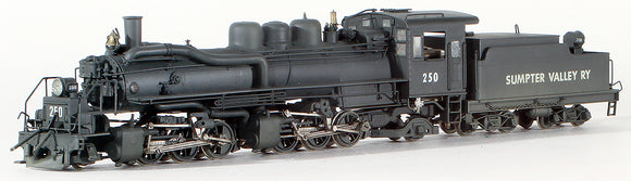 HOn3 Brass Model Train - Pacific Fast Mail Sumpter Valley 2-6-6-2 Narrow Gauge - Unpainted
