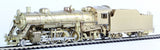 HO Brass Model Train - Key Imports Chicago Great Western USRA Light 2-8-2 Mikado - Unpainted
