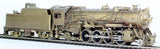 HO Brass Model Train - Hallmark Models MOPAC 2-8-2 Mikado Locomotive Class 1400 - Unpainted