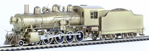 HO Brass Model Train - Pacific Fast Mail Northern Pacific Railroad 4-8-0 Class X - Unpainted