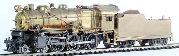 HO Brass Model Train - Max Gray 4-6-0 Pennsylvania Railroad Class G-5 - Unpainted