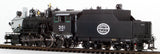 HO Brass Model Train - North Bank Line Spokane, Portland & Seattle 2-8-0 Class N-4 Steam Loco - Factory Painted