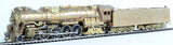 HO Brass Model Train - Pacific Fast Mail Sante Fe Railroad 4-8-4 Northern Steam Loco - Unpainted