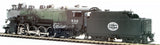 HO Brass Model Trains - W&R Enterprises SP&S 2-8-2 Class O-3 Factory Painted