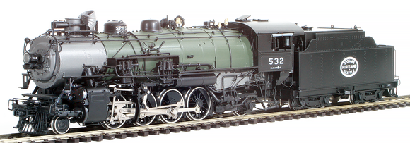 HO Brass Model Trains - W&R Enterprises SP&S 2-8-2 Class O-3 Factory Painted